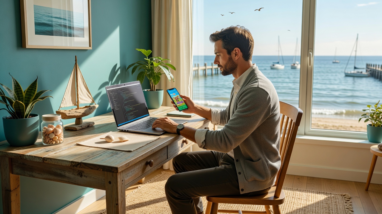 Solo developer workspace — sunnyharborway.com